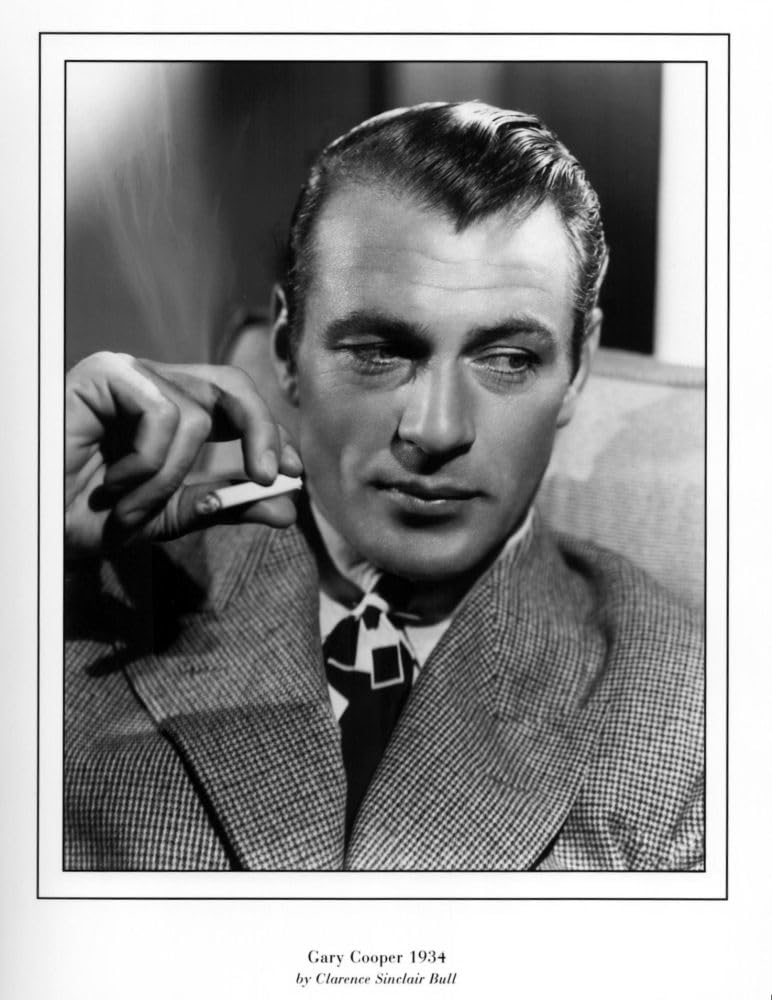 Amazon.com: Gary Cooper 1934 By Clarence Sinclair Ball Black And